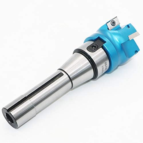 2 Inch Face Milling Cutter Aluminum 400R 50MM CNC End Milling Cutter Holder + R8-FMB22 Shank Face Shell Mill Arbor + 4pcs APKT1604 Carbide Inserts + 8mm Hexagon Wrench + T15 Wrench CNC Machine Tools