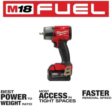 Milwaukee Electric - M18 Fuel 1/2 HTIW 3/8 MTIW Automotive Combo K