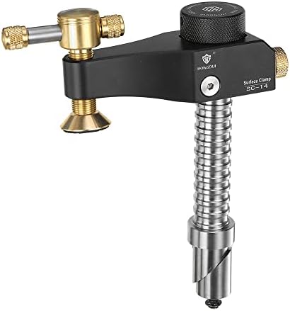 HONGDUI Bench Dog Clamp, 3/4"(19/20mm) Dog Hole Clamp MFT Woodworking Clamp