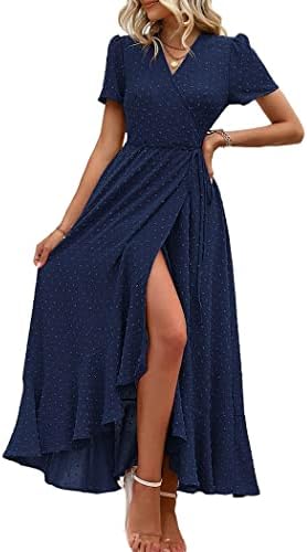PRETTYGARDEN Women's Boho Floral Summer Maxi Dresses