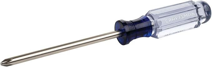 CRAFTSMAN Phillips Screwdriver,PH #2 X 4 IN,Acetate (CMHT65004),(Pack of 4)