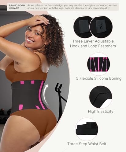 FeelinGirl Waist Trainer for Women Corset Tummy Control Faja Body Shaper