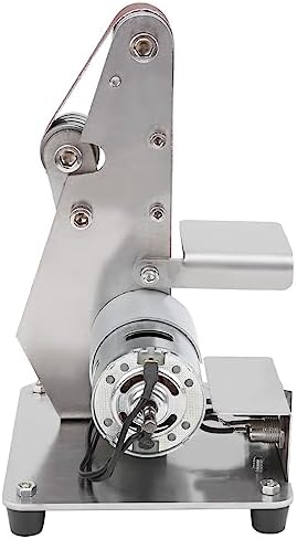 Electric Belt Sander Vertical Polisher Supply Machine 775 for Mini 96W 240V Steel Combination Disc Belt Sanders (US Plug 110‑240V)