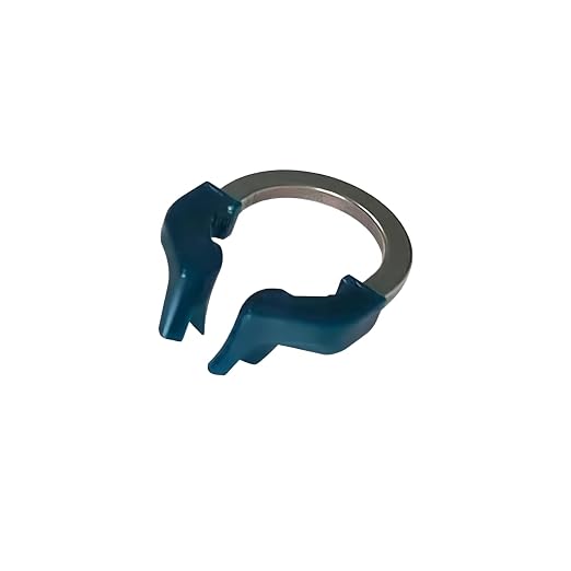 Dental Sectional Matrix System, R6 Nickel Titanium Dental Matrices Clamp Clip Ring, Sectional Contoured Matrix Ring, Autoclavable Dentistry Tools