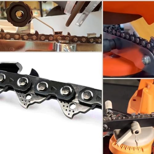 CBN Chainsaw Grinding Wheel 5-3/4" Disk, 7/8" Arbor, 1/8" Thick for Sharpening Any Steel Chainsaw Chain （1/8" Thick）