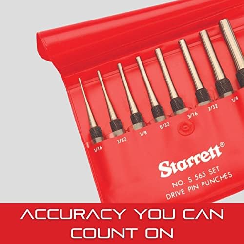 Starrett Steel Center Punch, 88mm Length, 2mm Dia