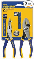Irwin Vise Grip 2078702 ProPlier Set With Slip Joint & Long Nose Pliers 2 Count