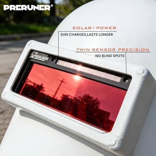 Core Series Red Shade 13 Auto Darkening Welding Lens 2"x4 1/4"