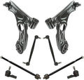 TRQ Front Steering and Suspension Kit Tie Rods Control Arms Ball Joints