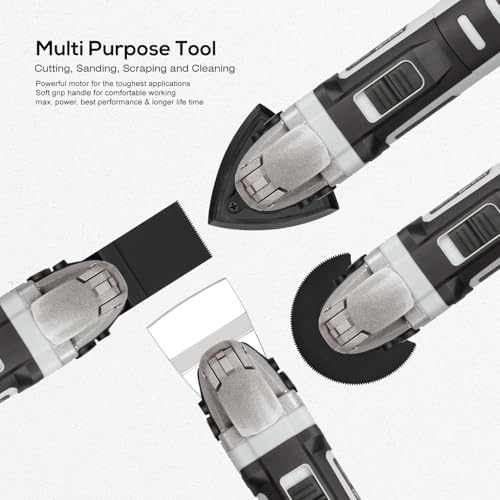 GALAX PRO 3.5A Oscillating Multi Tool Corded, 22000 OPM Power Tool Kit