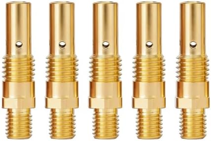 5PK Gas diffusion 35-50 Replace KP2040-1 S19728 Compatible with Lincoln Magnum 100L & Forney & Chicago Electric & Clarke & Tweco Mini #1 mig gun part