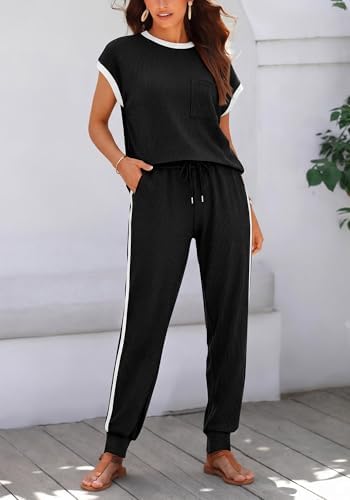 BTFBM 2 Piece Sets For Women Summer Lounge Set Airport Outfits Tracksuit