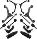 TRQ Front Steering & Suspension Kit Ball Joint Control Arm Control Arm