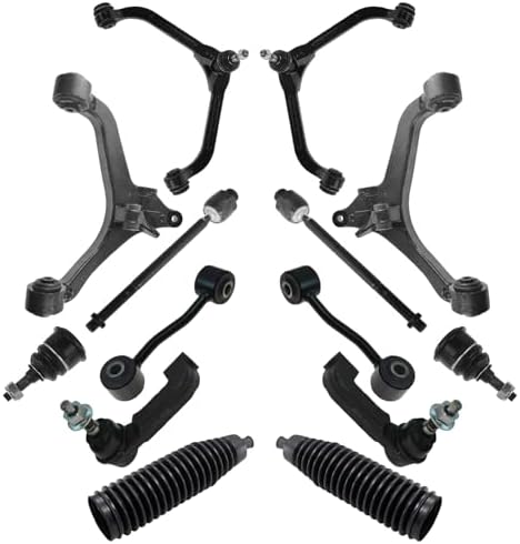 TRQ Front Steering & Suspension Kit Ball Joint Control Arm Control Arm