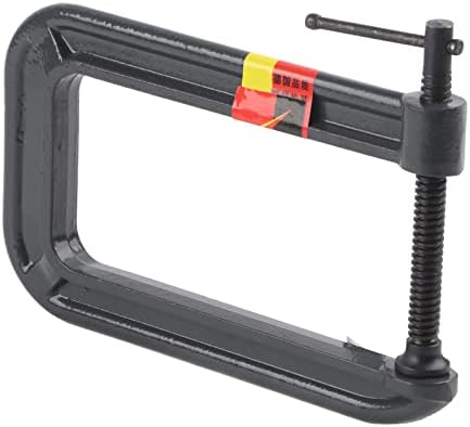 Heavy Duty G Type Woodworking C Clamp, Carpentry Clamping Device, Steel Forged C Clamp Vise with Ergonomic Handle for DIY Projects, Clamping Thickness up to 100mm (Clamping thickness 70*depth 180mm)