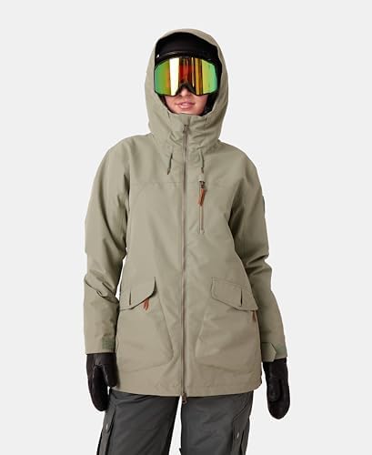 Roxy Women's Free Love Snow Jacket – 15k Waterproof Fully Taped Seams Ski & Snowboard Jacket, Pfas-free