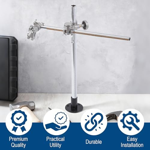 Welding Torch Holder for Welding Positioner Turntable Universal Mig Tig Gun Stand with V Clamp Mount(23.6 x 19.7 Inch)