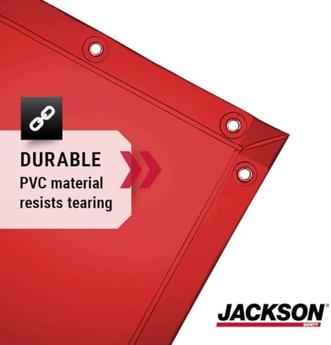 Jackson Safety Transparent Welding Curtain for Sparks & Spatter - NFPA 701
