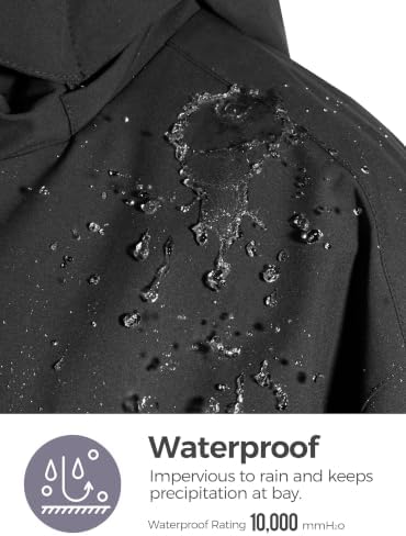 wantdo Women's Ski Jacket Waterproof Warm Fleece Lined Winter Snow Coat