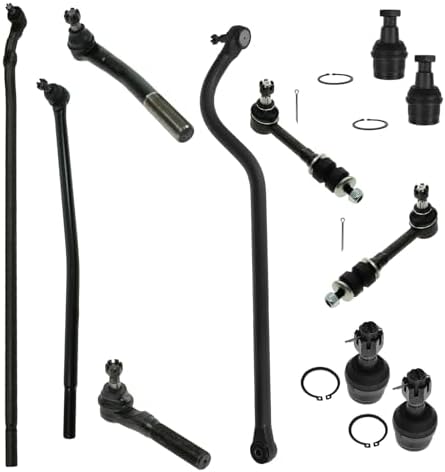 TRQ Front Steering & Suspension Kit Ball Joint Drag Link Sway Bar