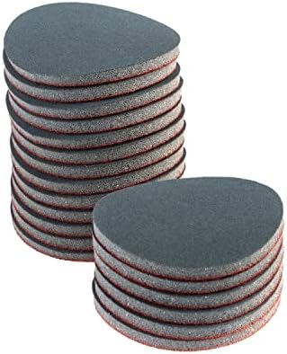 Mirka 8A20302095 Abralon Sanding Disc - 77mm Grip - 2000 Grit - Foam Thickness: 6.5mm - Grain: Silicone Carbide - Special Resin Bond - Backing: Knitted Fabric on Foam - Grey - Pack Contains 20 Pieces