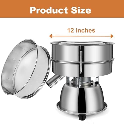 Sidasu Automatic Powder Sifter Machine–12&80 Mesh Flour Sifter