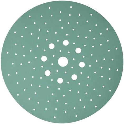 Serious Grit - 225mm (9-Inch) P150 Grit Drywall Sanding Discs - 25 Pack Box