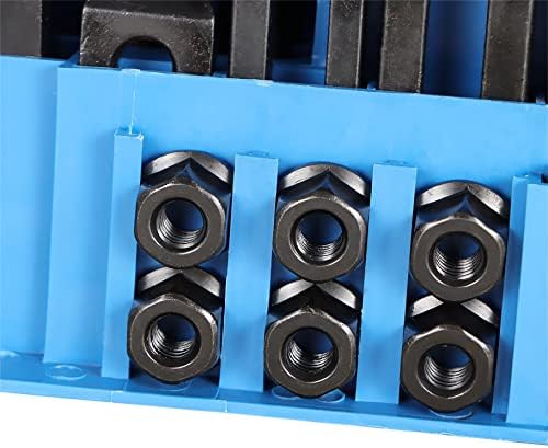 58PCS Machine Tool Fixture Clamping Kit Fit for Milling Machine