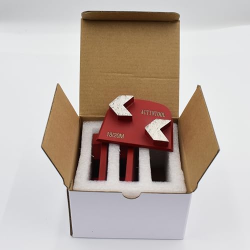 Trapezoid Diamond Arrow Segments Grinding Trapezoid for Lavina Floor Grinder (Pack of 3)