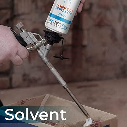 Adhesive Guru Spray Foam Gun Cleaner 15,8 oz, Expanding Foam Gun Cleaner, Insulation Polyurethane and PU Sealant Remover for Pro Dispensing Gun, 1 Pack