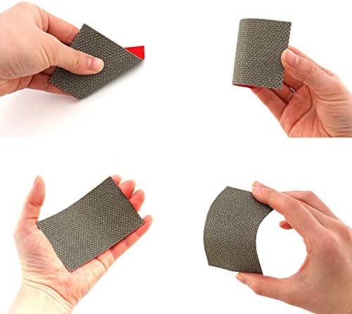 Z-Lion Diamond Abrasive Paper Sheets Diamond Sandpaper for Sanding Stone Glass Ceramic(4pcs/set)