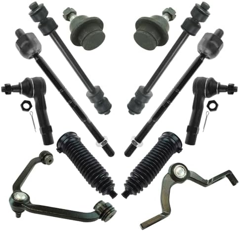 TRQ Front Steering & Suspension Kit Ball Joint Control Arm with Ball Joint