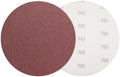 HARFINGTON 8 Pcs 10 Inch Sanding Discs 80 Grit Red Aluminum Oxide