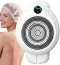 Electric Bathing Brush with Spin Head,Smart Wall Mounted Exfoliating Brush, Shower Back Scrubber 360 Rotation, 3-Speed Adjustment, for Cleansing & Massage