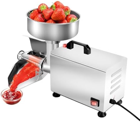 Electric Tomato Strainer, 450W Commercial Tomato Sauce Maker Machine