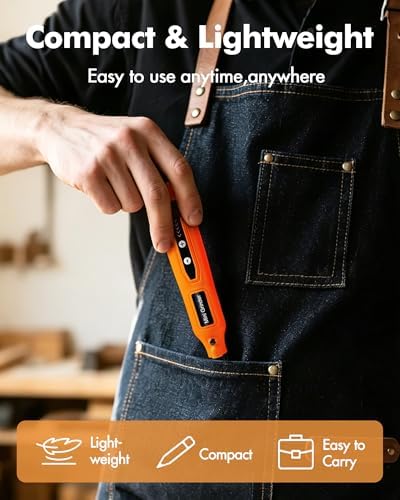 Cordless Mini Rotary Tool Set -5 Speed Multi-Purpose Rotary Tool Kit 5000-18000RPM 3.7V Rechargeable Engraving Pen with LED Light 64Pcs Accessories for DIY Craft Sanding Polishing Drilling Orange
