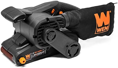 WEN HB632V 6.3-Amp 3-by-18-Inch Variable Speed Handheld Portable Belt Sander