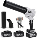 Leaf Blower Cordless, Handheld Leaf Blower with 2X4.0Ah Battery and Charger