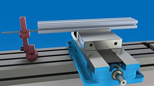 16-000 Pro Mill Stop - Milling Workstop for 6" Vises, Repeat Setup with Rotating Arm for Total Clearance, Fast, Accurate Part Setup, Fits 5/8” T-Slot