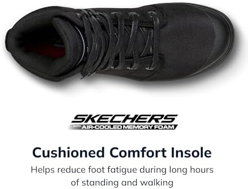 Skechers Women's Rotund Darragh Work Lace-Up Safety Toe Boots