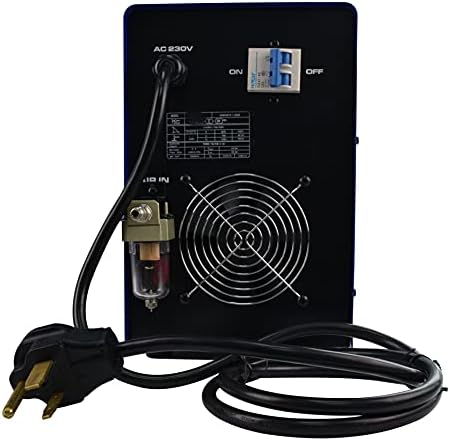 LOTOS LTP7000 70Amp Non-Touch Pilot Arc Plasma Cutter, Brown, 7/8" Inch Clean Cut
