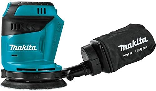 Makita XOB01Z 18V LXT Lithium-Ion Cordless 5" Random Orbit Sander, Tool Only (Renewed)