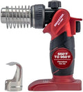 Master Appliance HT-1000 Cordless Butane Heat Gun with Shrink Reflector - Refillable, Portable Hot Air Tool for Heat Shrink Tubing, Electrical and Automotive Repairs