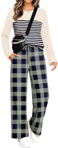 WIHOLL Two Piece Sets for Women Fall Outfits Casual Matching Lounge Sets