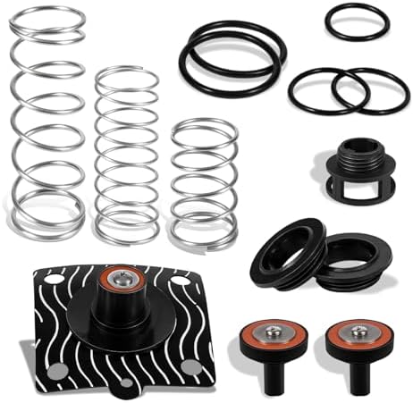 1/4"-1/2" Complete Backflow Repair Kit Fits for Zurn Wilkins 975XL/975XL2 Backflow Preventers, Replacement RK14-975XLC Components Repair Set