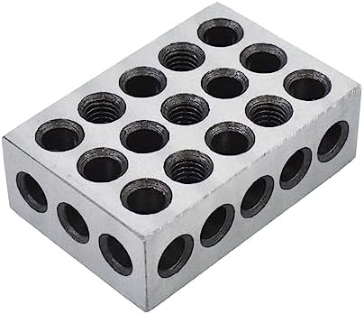 1-2-3 Parallel Blocks, 5 Matched Pairs 23 Holes Precision 0.0002" 1" x 2" x 3" Blocks 123 Jig for Milling Machine