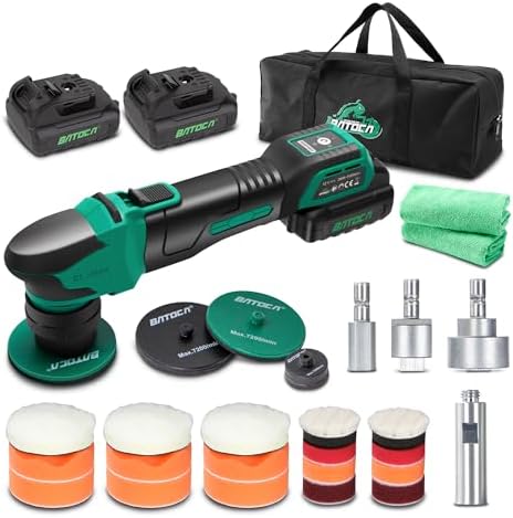 BATOCA S4 Brushless RO&DA Car Buffer Polisher Headlight Restoration Kit