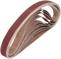 HARFINGTON 1 x 30 Inch Sanding Belts, 12 Pcs 100 Grits Aluminum Oxide
