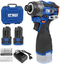 Prostormer 17V Cordless Impact Driver Set, 140Nm Brushless Screwdriver