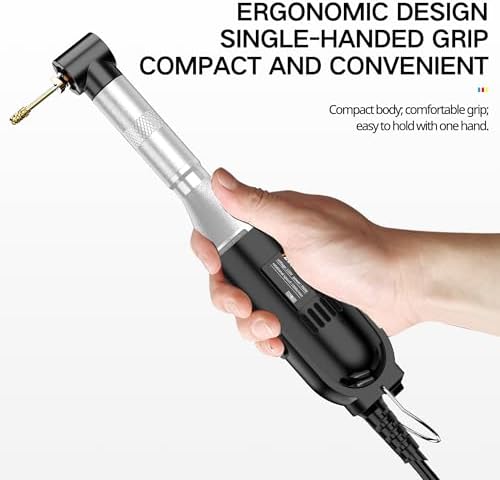 Designed for Narrow Spaces: IZIO 6-Variable Speed Compact Grinder & Polisher - Mini Rotary Tool 10 Rotary Burrs, Perfect for Intricate Crafts & Repairs